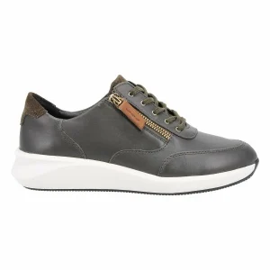 Clarks UN RIO ZIP DARK OLIVE VERT 11